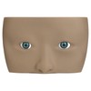Makeup Practice Face Board 3D Realistic Eye Painting Practice Plastic