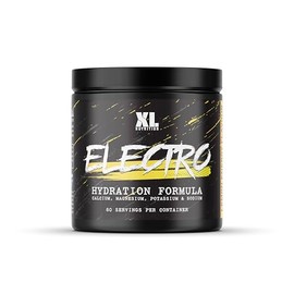 XL Nutrition Electrolytes Powder Bulk - Electro Hydration Formula 330g with Aquamin - 60 Servings - Electrolytes with Calcium, Magnesium, Potassium, Sodium - Vegan, 3 Flavours (330g, Lemon)