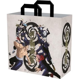 Konix Jujutsu Kaisen Shopping Bag 40 x 45 x 20 cm - Recycled Material - Beige