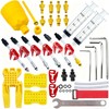 CYCOBYCO Hydraulic Disc Brake Bleed Kit, Universal Mineral Oil Bleeding