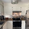 KASARO 10-Sheet Peel and Stick Backsplash, Aluminum Mosaic Stainless Steel