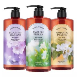 On the Body 온더바디 플로럴 가든 바디워시 950g 택1 3개 [프리지아 3개] On The Body Floral Garden Body Wash 950g Choose 1 of 3 [3 Freesia]
