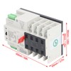 AC220V Dual Power Automatic Transfer Switch 4P Millisecond Switching Generator