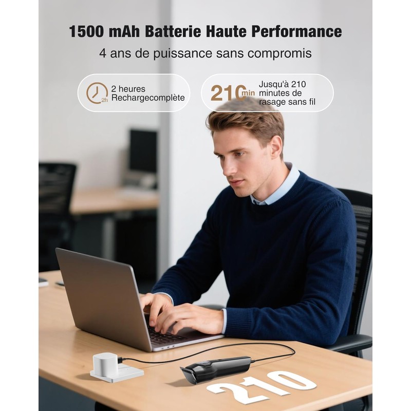 kensen Professionelle Haarschneidemaschine für Männer (V2)