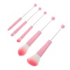 VICASKY 5pcs Handle Makeup Brush Set Versatile Foundation Blush and