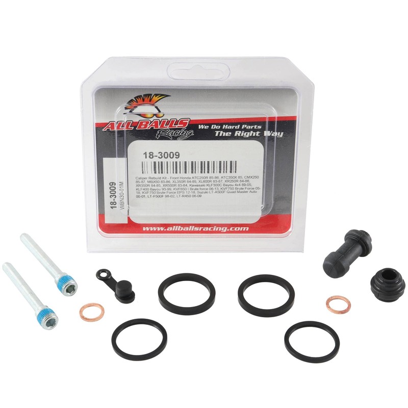 All Balls Caliper Rebuild Kit 18-3009 Compatible with/Replacement for KLF