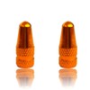 OEM Gold presta Bike dust caps lightweight metal cycle valve