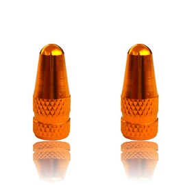 OEM Gold presta Bike dust caps lightweight metal cycle valve caps