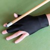 4 Pcs Billiards Gloves,Three Finger Gloves Snooker Gloves,Left Hand Pool