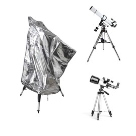 LNGJIN 120 cm x 165 cm Astronomical Telescopic Rain Cover, Telescopic Dust Protection, Astronomical Telescopic Sun Protection, Telescopic Dust Cover, Astronomical Telescopic Cover, 420D Oxford