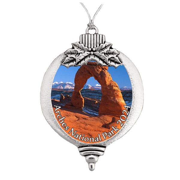 Arches National Park Christmas Ornament Choose Snowman Snowflake or Bulb