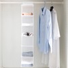 YINGGG 6 Shelves Hanging Wardrobe Organiser Storage Unit for Sweater
