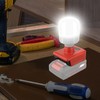 Akku Lampe für Einhell 18V, 12W LED Arbeitsleuchte Mit E27