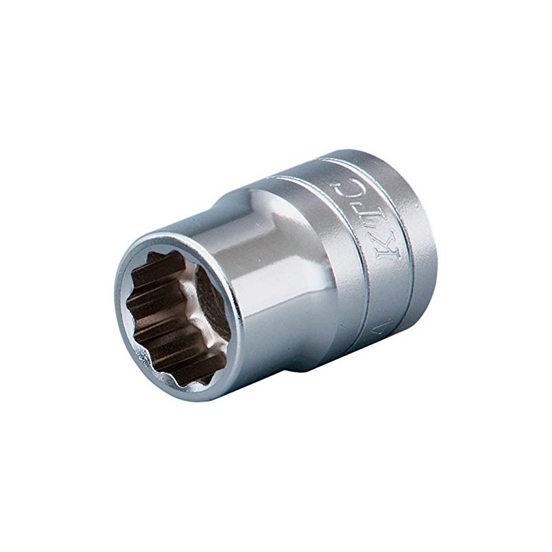 KTC Socket 12-Point B4-18W-H Drive: 0.5 Inch (12.7 mm)