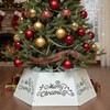 28" Christmas Tree Collar for Pencil Tree, Metal Tree Collar