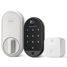 Yale Approach™ Lock with Wi-Fi + Keypad Touch - Keyless Entry Touchscreen deadbolt, Smart Bluetooth keypad - Silver