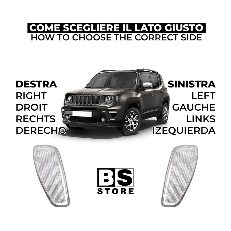 BSSTORE 53390025 Rear Reflector White for Renegade (BU, B1) from