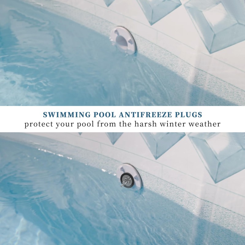 Pool Rubber Plugs with Stainless Steel Bolts,Heavy Duty Rubber Winter