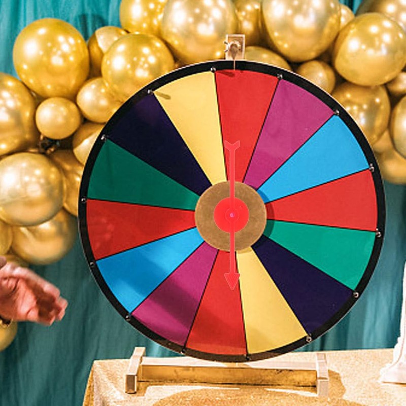 VOSAREA 12 Piece Arrow Game Pointer Spinner 4 Inch Plastic