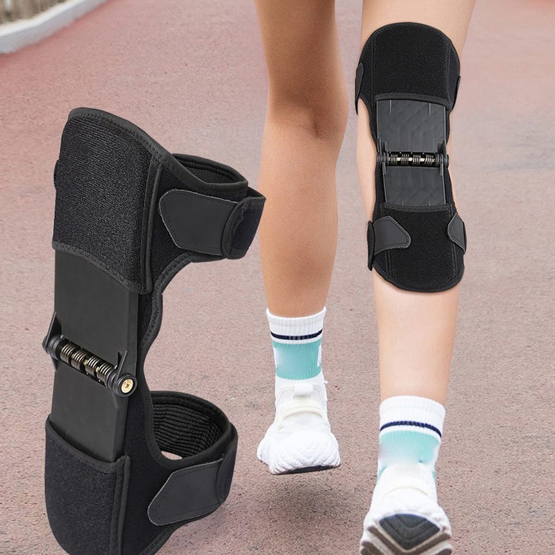 Knee Booster with 4 Springs Breathable Knee Brace Patellar Support