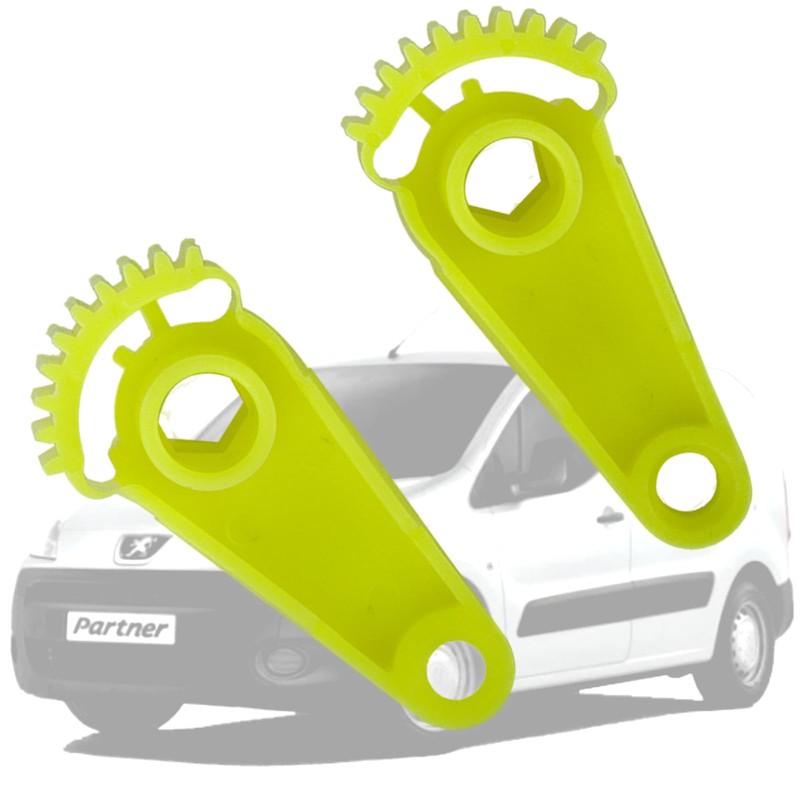 Twowinds - Climate Control Lever Compatible with Peugeot Partner Tepee,