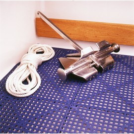 Dri-Dek Marine Surface - 1'x1' Interlocking Tiles - Boat Storage Compartment, Anchor Dry Locker Liner & Deck Flooring