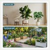 3 Pack Electroculture Copper Gardening Antenna Kit Rods for Garden