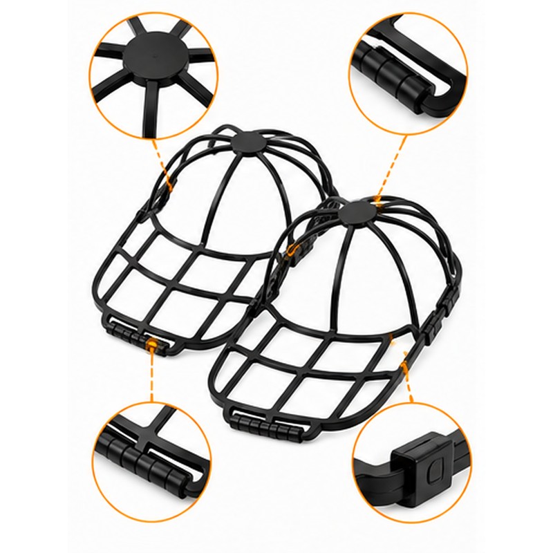 Baseball Cap Washer Frame for Laundry Care – Reusable Hat