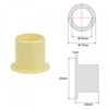 sourcing map Flanged Plain Bearings 15 mm Bore 17 mm