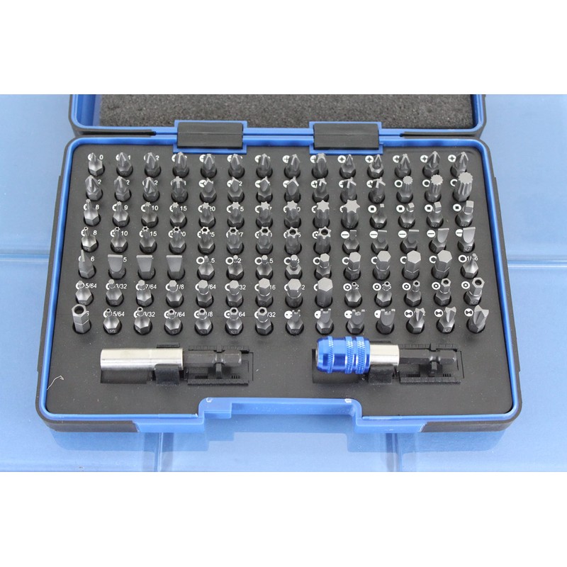 TEMO 100 Piece Impact Ready Security Bits Screwdriver Set Kit