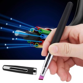 Taidda Pen Fiber Cleaver, Optical Fiber Cleaver Pen Type Cutter Cleaving Tool Flat Ruby Blade