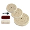 Trademark Tools 75-TJ312 Drill Buffing and Polishing Accessory Set