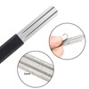 CVDYWDJIE 2 Pieces Mini Sharpening Stones, 2 Pieces Carabiner, Fishing