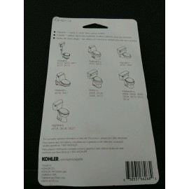 Kohler Flapper 2-1/8 in. H x 2 in. L Rubber GP49114