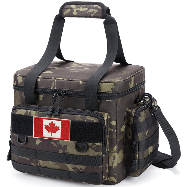 Tactical Lunch Bag for Men, Large Leakproof Insulated Lunch Box,