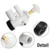UOIENRT 2Pcs 385314349 RV Water Valve Assembly Camper Trailer Toilet