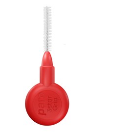 Paro Swiss 3Star-Grip Interdental Brushes – XXX-Fine, Triangular, Red, 2mm, 4x1 Pack – Deep Between Teeth Cleaning