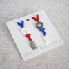 VOTE Acrylic Dangle Earrings