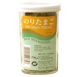 JFC Noritamago Furikake Rice Seasoning, 1.7-Ounce Jars (Pack of 4)