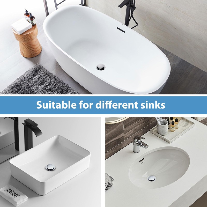 Bathtub Plug Replacement，Drain Stopper for Shower，Pop Up Drain Stopper for