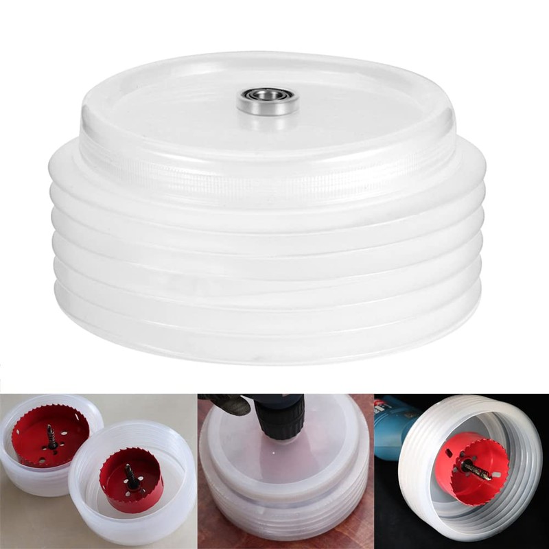 Hole Saw Dust Bowl, Drill Dust Cover Drywall Drill Dusts