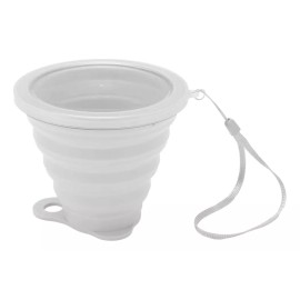 Maíz Vaso Tapa Portatil Plegable Retractil Ecologico Reutilizable