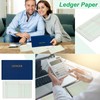Skyygemm 200 Pcs Ledger Sheets 5" x 8.5" Extra Sheets