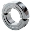 Climax Metal Products 2C-087-Z Two-Piece Clamping Shaft Collar, Mild Steel,