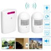Unbranded/Generic Driveway Alarm Wireless Infrared Motion Sensor Home Garage Alert