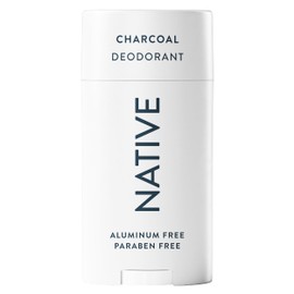 Native Deodorant | Natural Deodorant for Men, Aluminum Free with Baking Soda, Probiotics, Coconut Oil and Shea Butter | Charcoal