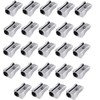 Single Hole Alloy Handheld Sharpeners, 24Pcs Metal Mini Pencil Sharpeners