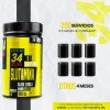 34 Zero Glutamina En Polvo 100 Servicios 1kg Varios Sabores