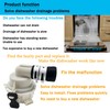 EAU60710801 EAU60710802 EAU62043401 EAU62043403 Dishwasher Drain Pump Motor(OEM), Compatible with