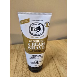 SoftSheen Carson Magic Razorless Hair Removal Depilatory Cream for Bald Head Maintenance, 6oz